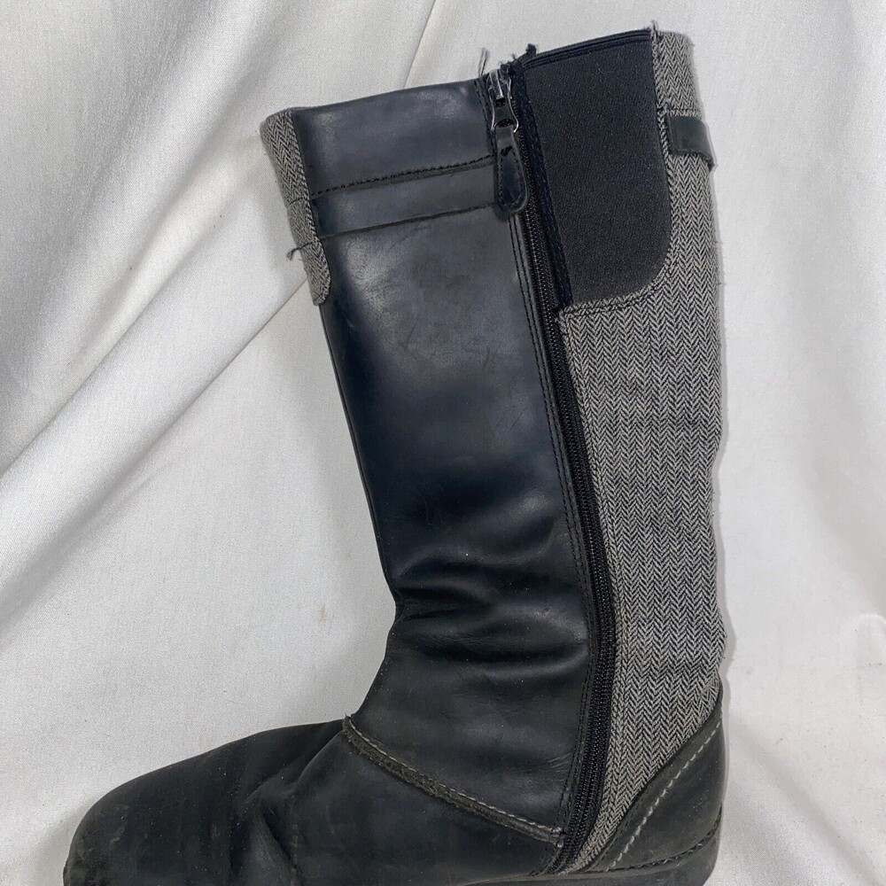 Eddie Bauer equestrian boots Trace Leather Riding Moto Waterproof women 11 - Picture 7 of 12